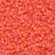 Miyuki delica Beads 11/0 - Matted opaque orange ab DB-872